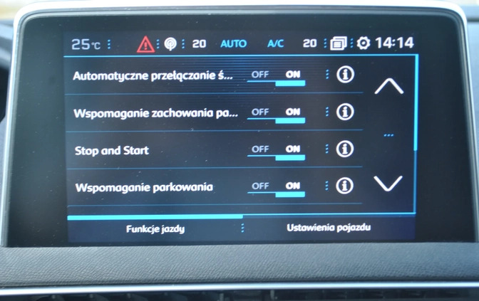 Peugeot 3008 cena 72900 przebieg: 140758, rok produkcji 2016 z Raciąż małe 379